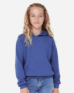 Bella+Canvas 3719Y - Youth Sponge Fleece Pullover Hooded Sweatshirt