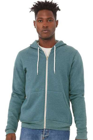 Bella+Canvas 3739 - Veste à Capuche Unisexe en Polycoton Douillet