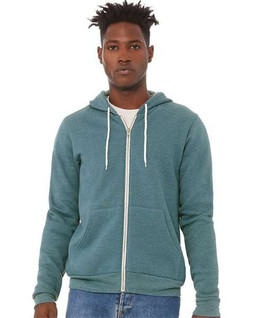 Bella+Canvas 3739 - Veste à Capuche Unisexe en Polycoton Douillet