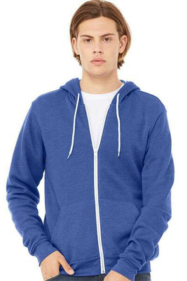 Bella+Canvas 3739 - Veste à Capuche Unisexe en Polycoton Douillet