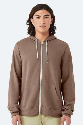 Bella+Canvas 3739 - Veste à Capuche Unisexe en Polycoton Douillet