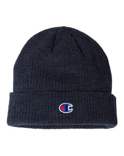 Champion CS4003 - Cuff Beanie With Patch