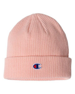 Champion CS4003 - Cuff Beanie With Patch