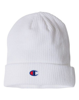 Champion CS4003 - Cuff Beanie With Patch