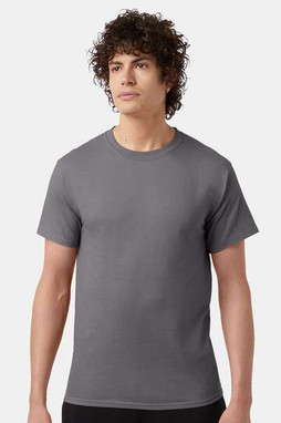 Champion T425 - T-shirt à manches courtes sans étiquette