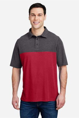 Core365 CE112C - Men's Fusion ChromaSoft Colorblock Polo