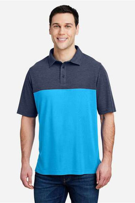 Core365 CE112C - Men's Fusion ChromaSoft Colorblock Polo