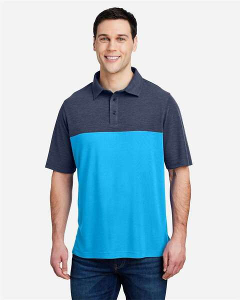 Core365 CE112C - Men's Fusion ChromaSoft Colorblock Polo