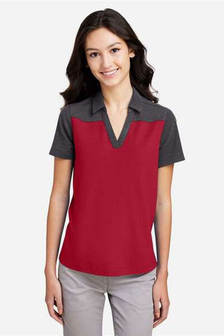Core365 CE112CW - Ladies Fusion ChromaSoft Colorblock Polo