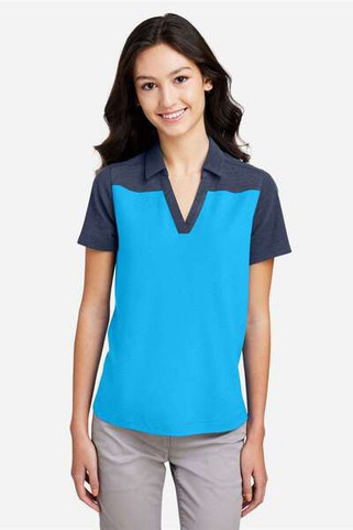 Core365 CE112CW - Ladies Fusion ChromaSoft Colorblock Polo