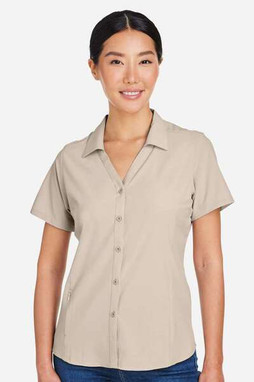 Core365 CE510W - Ladies Ultra UVP® Marina Shirt