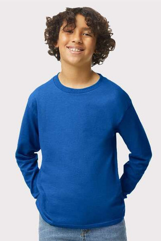 Gildan 5400B - Remera manga larga Heavy Cotton para jóvenes