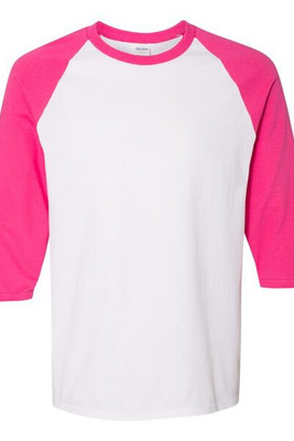 Gildan 5700 - Heavy Cotton Three-Quarter Raglan Sleeve T-Shirt