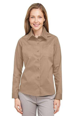 Harriton M585LW - Ladies Advantage IL Long-Sleeve Workshirt