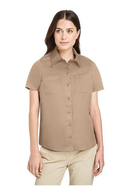 Harriton M585W - Ladies Advantage IL Short-Sleeve Work Shirt