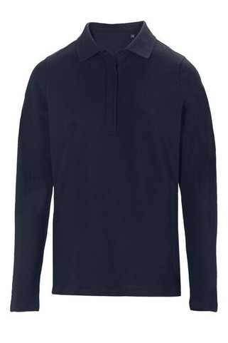 NEOBLU 04397 - OWEN LSL WOMEN Polo Z Długimi Rękawami I Krytą Plisą Damskie