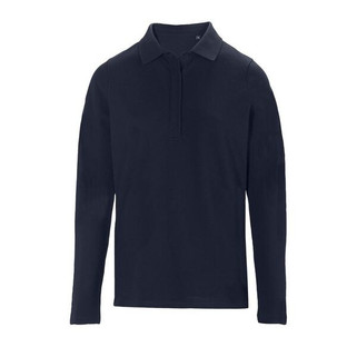 Neoblu 04397 - OWEN LSL WOMEN Pitkähihainen pikeepaita piilotetulla napituksella