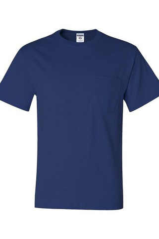 JERZEES 29MPR - Heavyweight Blend™ 50/50 T-Shirt with a Pocket