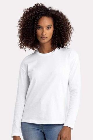 Next Level 3911 - T-shirt à manches longues en coton décontracté pour femmes