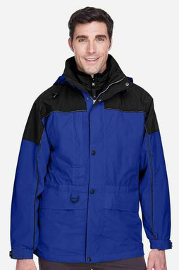 Ash City North End 88006 - Mens 3-In-1 Two-Tone Parka