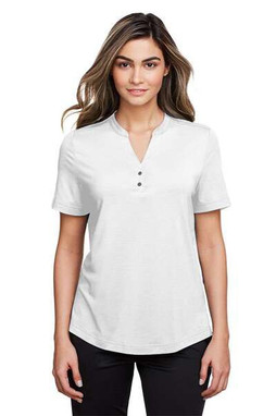 North End NE100W - Ladies Jaq Snap-Up Stretch Performance Polo