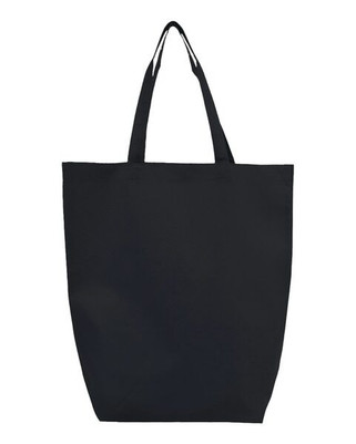 Q-Tees Q1251 - Non-Woven Gusset Bottom Tote