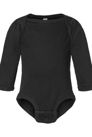Rabbit Skins 4421 - Infant Fine Jersey Long Sleeve Bodysuit