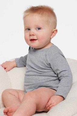 Rabbit Skins 4421 - Infant Fine Jersey Long Sleeve Bodysuit