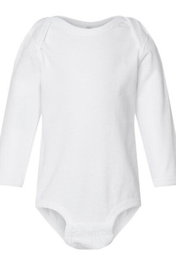 Rabbit Skins 4421 - Infant Fine Jersey Long Sleeve Bodysuit