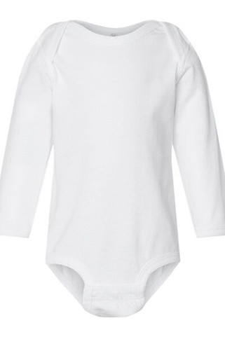 Rabbit Skins 4421 - Infant Fine Jersey Long Sleeve Bodysuit