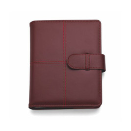 Leatherette Daily Diary - Wahooprice 0322AGENDA