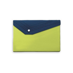Piel Document Holder With Button - Silan 2720