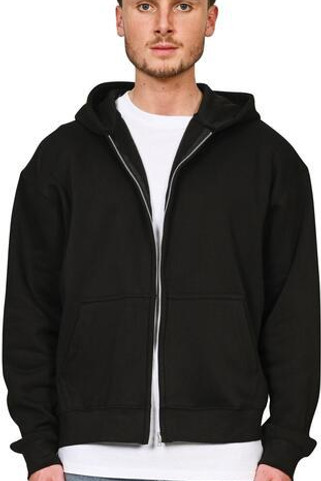 Casual Classics CRBHS250 - Casual Premium Combed 330 Boxy Oversize Zip Hood