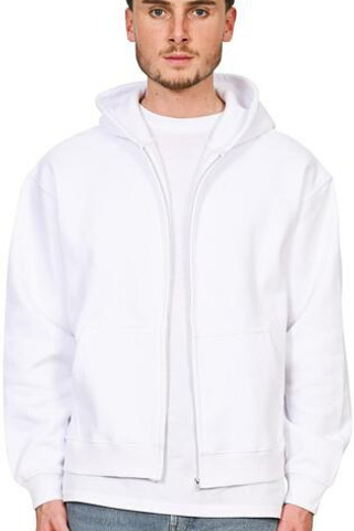 Casual Classics CRBHS250 - Casual Premium Combed 330 Boxy Oversize Zip Hood