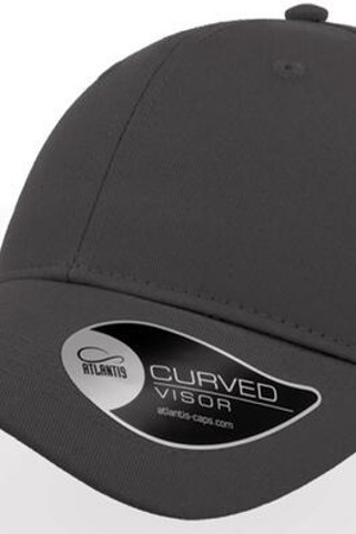 Atlantis ACHITS - Atlantis Hit S Twill Curved Visor 6 Panel Sustainable Structured Cap
