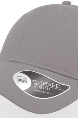 Atlantis ACHITS - Atlantis Hit S Twill Curved Visor 6 Panel Sustainable Structured Cap