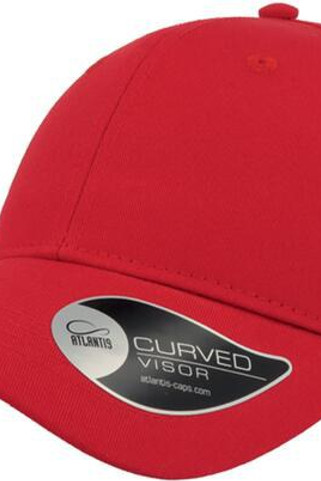 Atlantis ACHITS - Atlantis Hit S Twill Curved Visor 6 Panel Sustainable Structured Cap