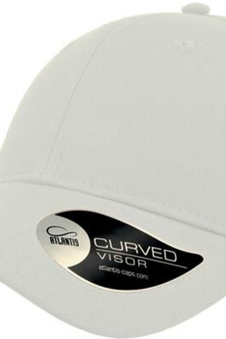 Atlantis ACHITS - Atlantis Hit S Twill Curved Visor 6 Panel Sustainable Structured Cap