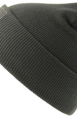 Atlantis ACWIPA - Atlantis Wind S Patch Recycled Beanie Double Skin Cuffed