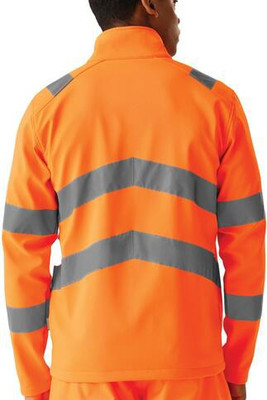 Regatta Professional RTRA712 - Regatta Pro Contract Hi Vis Ablaze 2 Layer Softshell
