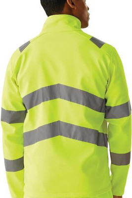 Regatta Professional RTRA712 - Regatta Pro Contract Hi Vis Ablaze 2 Layer Softshell