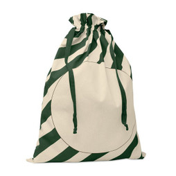 LAUKKU Grote katoenen tas kerstmotief - GiftRetail CX1567