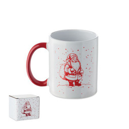 FESTIMUG Mug de Noël en céramique 300ml - GiftRetail CX1571