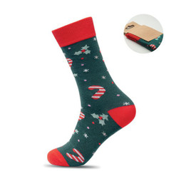 SOC MEDIUM Paar kerstsokken M - GiftRetail CX1574