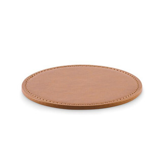 POSA Round coaster in PU - GiftRetail MO2616
