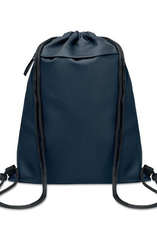 BANGKOK BAG Drawstring bag in 600D RPET - GiftRetail MO2639