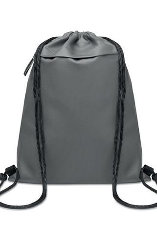 BANGKOK BAG Drawstring bag in 600D RPET - GiftRetail MO2639