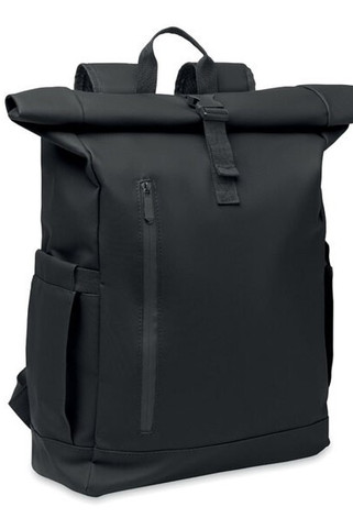 BANGKOK ROLL Rolltop laptop rucksack 600D - GiftRetail MO2643