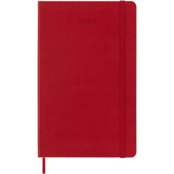 Moleskine 107754 - Moleskine kovakantinen L-viikkokalenteri 12 kuukaudelle