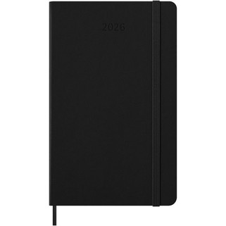 Moleskine 107754 - Týdenní plánovač Moleskine v tvrdých deskách na 12 měsíců L